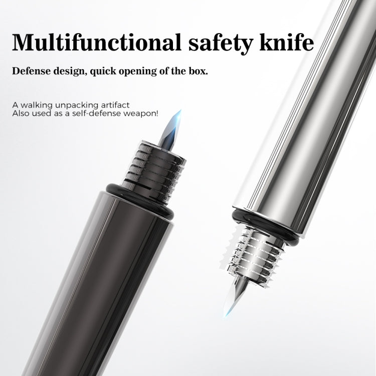 R-JUST SJ20-4 Aluminum Alloy Magnetic Knife Phone Holder (Silver)