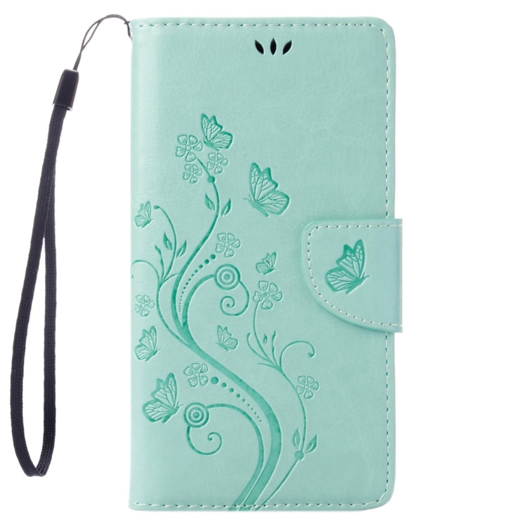 For  iPhone 8 & 7  Pressed Flowers Horizontal Flip Leather Case with Holder & Card Slots & Wallet(Green)