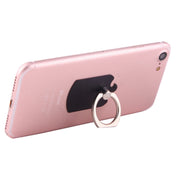 Cmzact CPS-2in1 2 in 1 Eagle Shape 360 Degrees Rotation Magnetic Phone Ring Stent Car Hook Mount(Black)