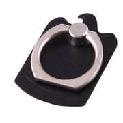 Cmzact CPS-2in1 2 in 1 Eagle Shape 360 Degrees Rotation Magnetic Phone Ring Stent Car Hook Mount(Black)