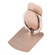 Cmzact CPS-2in1 2 in 1 Eagle Shape 360 Degrees Rotation Magnetic Phone Ring Stent Car Hook Mount(Gold)
