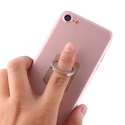 Cmzact CPS-2in1 2 in 1 Eagle Shape 360 Degrees Rotation Magnetic Phone Ring Stent Car Hook Mount(Gold)