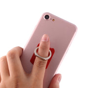 Cmzact CPS-2in1 2 in 1 Eagle Shape 360 Degrees Rotation Magnetic Phone Ring Stent Car Hook Mount(Red)