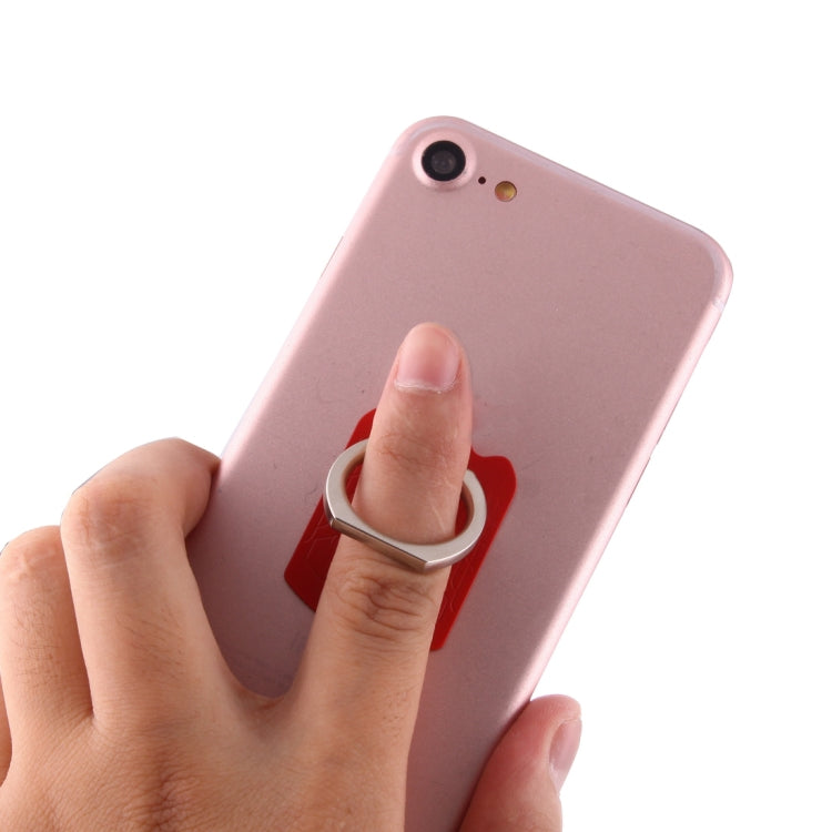 Cmzact CPS-2in1 2 in 1 Eagle Shape 360 Degrees Rotation Magnetic Phone Ring Stent Car Hook Mount(Red)