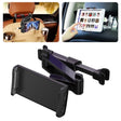 CHZ-06 Retractable Car Backrest Holder for 7-14 inch Mobile Phones / Tablets (Black) - Car Holders by PMC TechLife | Online Shopping South Africa | PMC TechLife