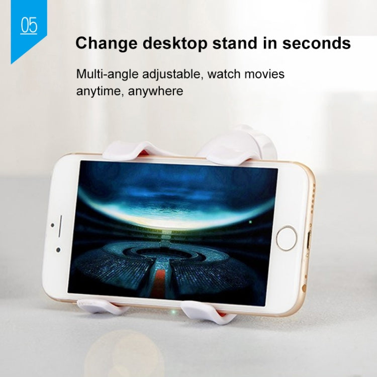 UBN-46 Regular Version Rotatable and Detachable Lazy Desktop Bedside Stand Mobile Phone Stand, Height: 90cm (White)