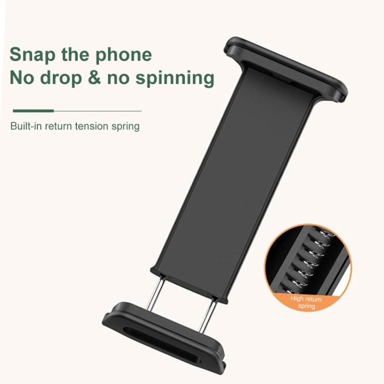 ZM17 Retractable Rotatable Outdoor Selfie Desktop Phone Stand for 4.6-7.8 inch Mobile Phones / Tablets (White)