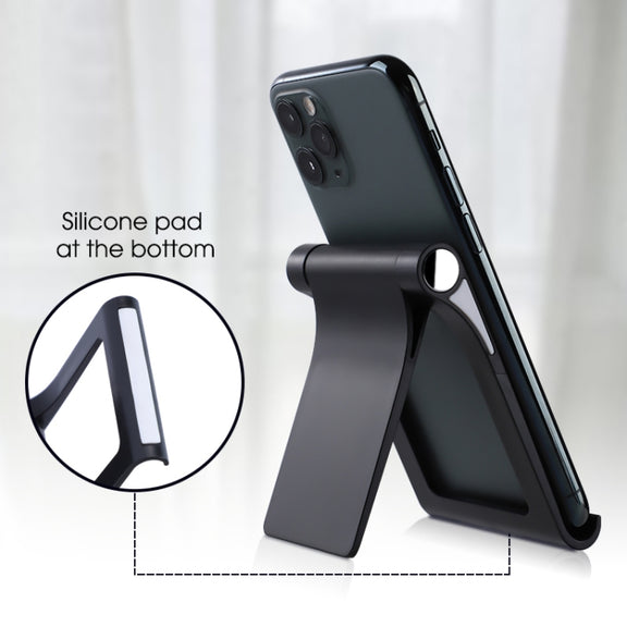 ZM-7 Universal 360-degree Rotating Matte Texture Mobile Phone / Tablet Stand Desktop Stand (Black)