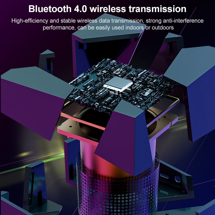 Qone 2 Cube Mini Portable Card Wireless Bluetooth Speaker(Blue)