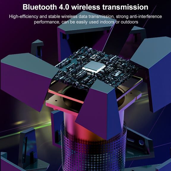Qone 2 Cube Mini Portable Card Wireless Bluetooth Speaker(Blue)