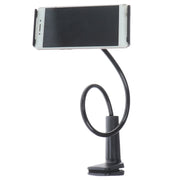 UBN-30 Classic Style Universal 360 Degrees Rotating Detachable Two-stage Lazy Bracket Mobile Phone / Tablet Desktop Bracket with Bilateral Pull Chuck (Black)