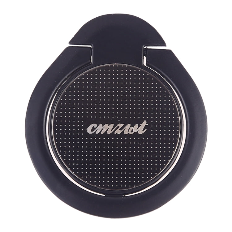 CPS-019 Universal Super-thin Phone Stand Ring Holder with Magnetic Function (Black)