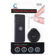 CPS-019 Universal Super-thin Phone Stand Ring Holder with Magnetic Function (Black)