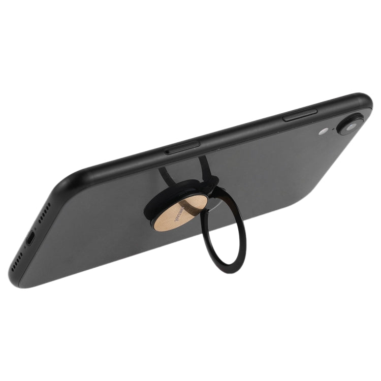 CPS-019 Universal Super-thin Phone Stand Ring Holder with Magnetic Function (Gold)