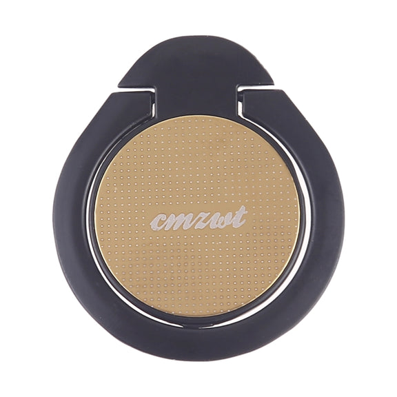 CPS-019 Universal Super-thin Phone Stand Ring Holder with Magnetic Function (Gold)