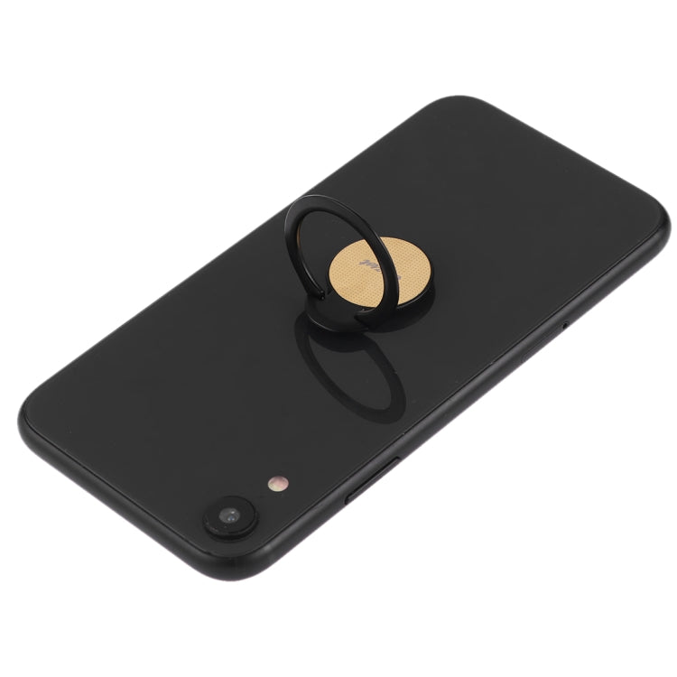 CPS-019 Universal Super-thin Phone Stand Ring Holder with Magnetic Function (Gold)