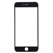 Front Screen Outer Glass Lens with Front LCD Screen Bezel Frame & OCA Optically Clear Adhesive for iPhone 7(Black)