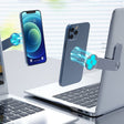 T617 Multi-function Laptop Folding Magnetic Expanded Metal Bracket (Grey) - Hand-Sticking Bracket by PMC TechLife | Online Shopping South Africa | PMC TechLife