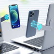 T617 Multi-function Laptop Folding Magnetic Expanded Metal Bracket (Silver) - Hand-Sticking Bracket by PMC TechLife | Online Shopping South Africa | PMC TechLife
