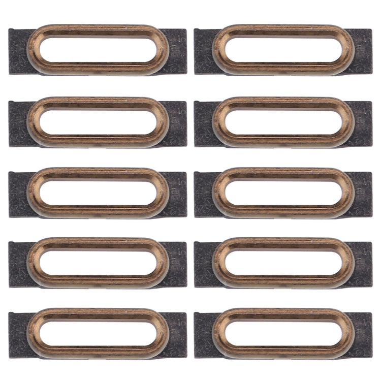 10 PCS for iPhone 7 Charging Port Retaining Brackets(Gold)