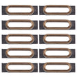 10 PCS for iPhone 7 Charging Port Retaining Brackets(Gold) - Others by PMC TechLife | Online Shopping South Africa | PMC TechLife