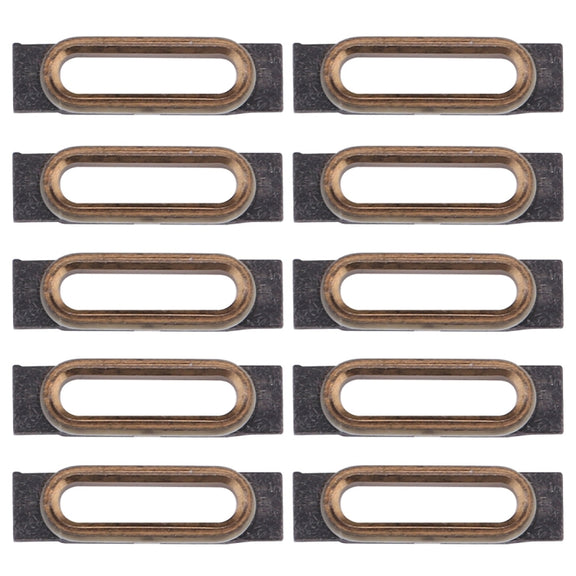 10 PCS for iPhone 7 Charging Port Retaining Brackets(Gold)