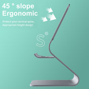 Universal Mobile Phone / Tablet PC Multifunctional Metal Desktop Stand with Makeup Mirror (Pink)