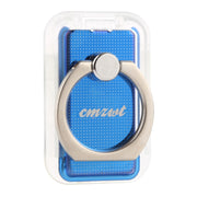 CPS-013 360 Degrees Rotate Freely Removable Magnetic Ring Stand Phone Holder, Support Wireless Charging(Blue)