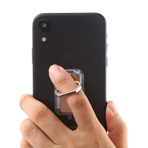 CPS-013 360 Degrees Rotate Freely Removable Magnetic Ring Stand Phone Holder, Support Wireless Charging(Rose Gold)