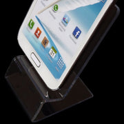 10 PCS Acrylic Mobile Phone Display Stand Holder(Transparent)
