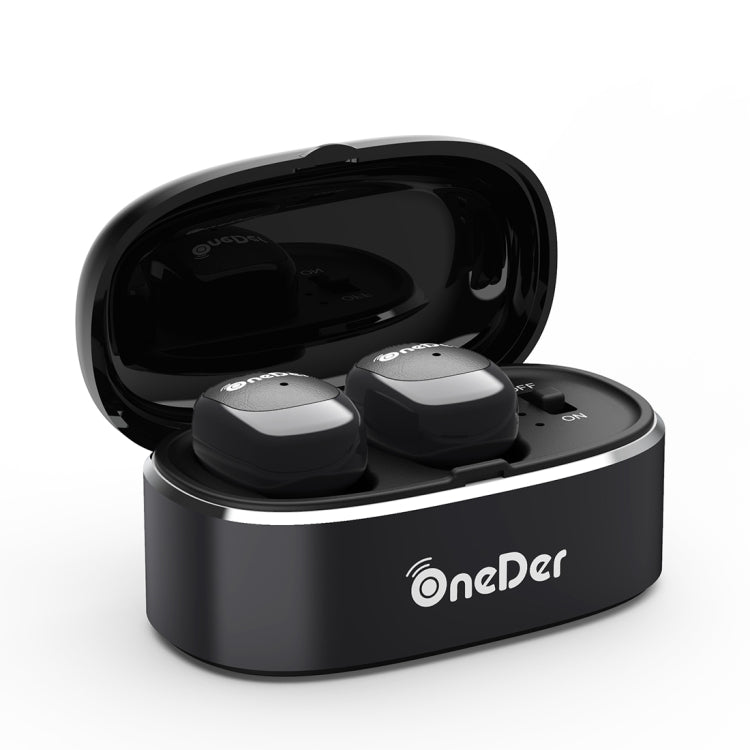Oneder W11 True TWS Wireless Bluetooth Earphones Earbuds Stereo Headset(Black)