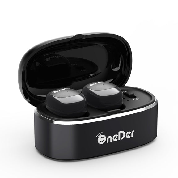 Oneder W11 True TWS Wireless Bluetooth Earphones Earbuds Stereo Headset(Black)