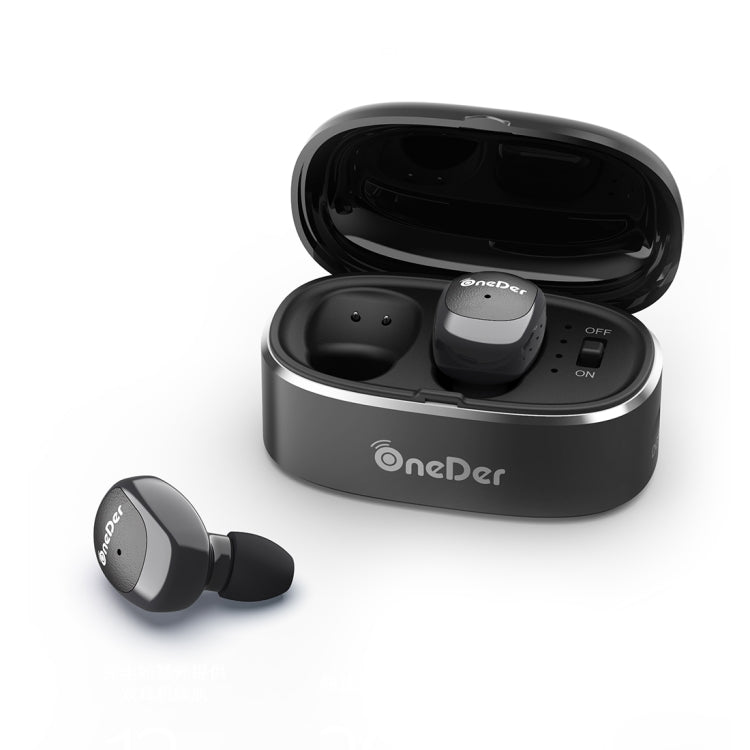 Oneder W11 True TWS Wireless Bluetooth Earphones Earbuds Stereo Headset(Black)