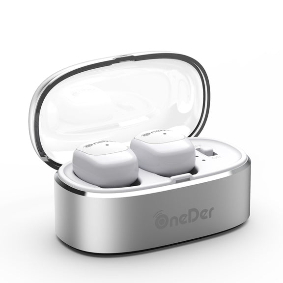 Oneder W11 True TWS Wireless Bluetooth Earphones Earbuds Stereo Headset(White)