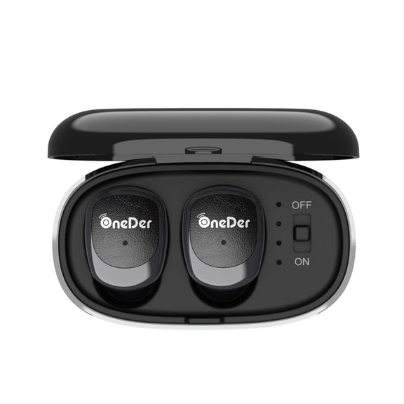 Oneder W11 True TWS Wireless Bluetooth Earphones Earbuds Stereo Headset(White)