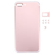 5 in 1 for iPhone 7 Plus (Back Cover + Card Tray + Volume Control Key + Power Button + Mute Switch Vibrator Key) Full Assembly Housing Cover(Rose Gold) - Back Cover by PMC TechLife | Online Shopping South Africa | PMC TechLife