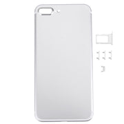 5 in 1 for iPhone 7 Plus (Back Cover + Card Tray + Volume Control Key + Power Button + Mute Switch Vibrator Key) Full Assembly Housing Cover(Silver)