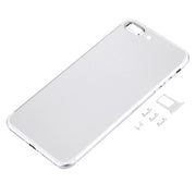 5 in 1 for iPhone 7 Plus (Back Cover + Card Tray + Volume Control Key + Power Button + Mute Switch Vibrator Key) Full Assembly Housing Cover(Silver)