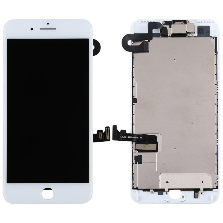 TFT LCD Screen for iPhone 7 Plus with Digitizer Full Assembly include Front Camera (White)