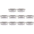 10 PCS Charging Port Connector for iPhone 7 Plus / 7(White) - Metal Parts by PMC TechLife | Online Shopping South Africa | PMC TechLife