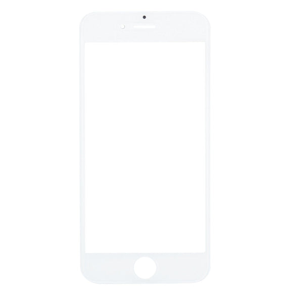 Front Screen Outer Glass Lens with Front LCD Screen Bezel Frame & OCA Optically Clear Adhesive for iPhone 7 Plus(White)