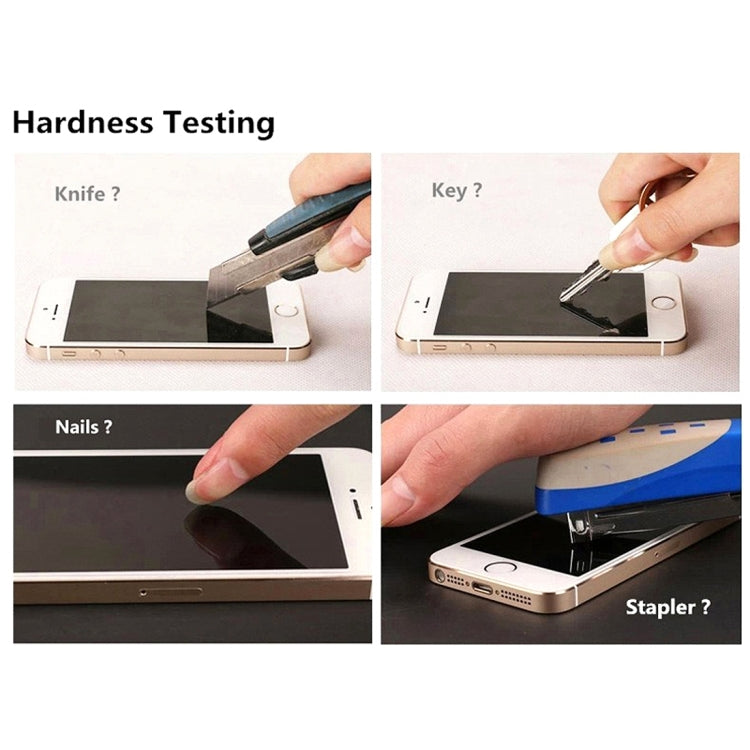 Narrow Edge Full Cover Tempered Glass Screen Protector For iPhone 6 Plus / 7 Plus / 8 Plus(Black)