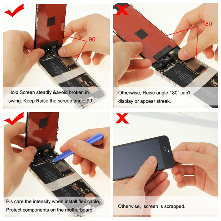 TFT LCD Screen for iPhone 7 Plus with Digitizer Full Assembly (Black)
