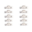 10 PCS for iPhone 7 Plus & 7 Volume Button / Power Button Retaining Brackets - Metal Parts by PMC TechLife | Online Shopping South Africa | PMC TechLife