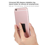 100 PCS Universal Finger Ring Mobile Phone Holder Stand(Black)