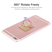 100 PCS Universal Finger Ring Mobile Phone Holder Stand(Gold)