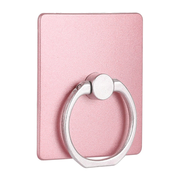 100 PCS Universal Finger Ring Mobile Phone Holder Stand(Rose Gold)