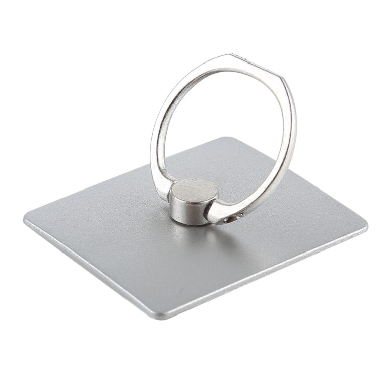 100 PCS Universal Finger Ring Mobile Phone Holder Stand(Silver)