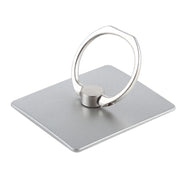 100 PCS Universal Finger Ring Mobile Phone Holder Stand(Silver)