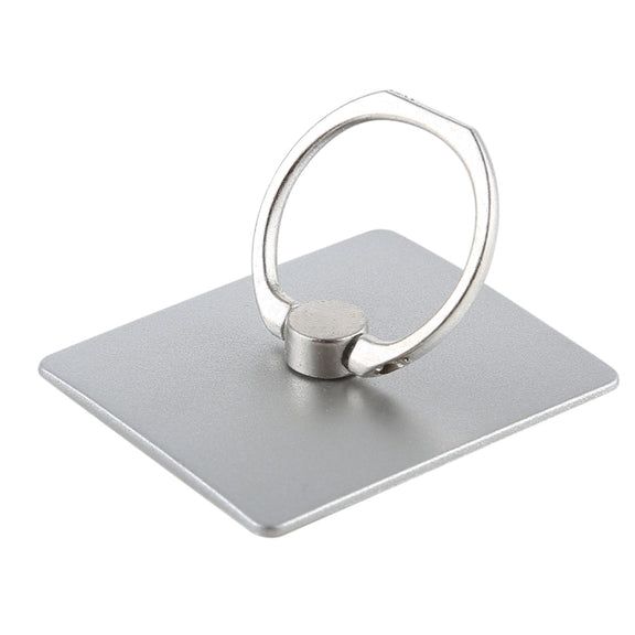 100 PCS Universal Finger Ring Mobile Phone Holder Stand(Silver)
